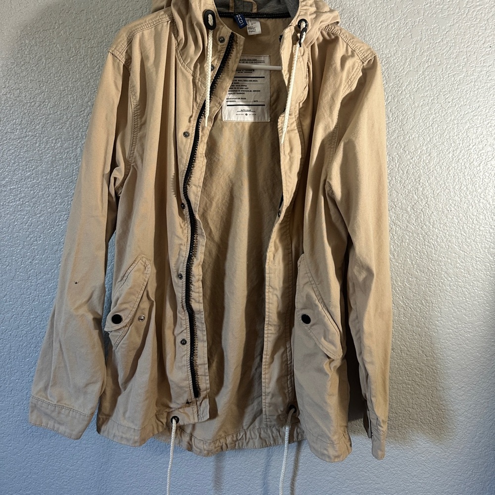 H&M Hooded Zip Up Jacket